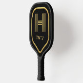 H Gold Initial Pickleball Paddle (Links)
