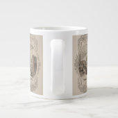 H. & H. Reiners Distillery Gebäude in Brooklyn, Ny Jumbo-Tasse (Rückseite)