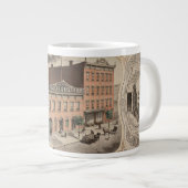 H. & H. Reiners Distillery Gebäude in Brooklyn, Ny Jumbo-Tasse (Vorderseite Rechts)