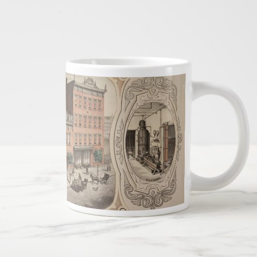 H. & H. Reiners Distillery Gebäude in Brooklyn, Ny Jumbo-Tasse (Rechts)