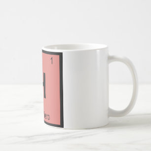 H - Habanero-Pfeffer-Chemie-Periodensystem Kaffeetasse