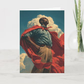 H) Hero-Vater Karte (Vorderseite)