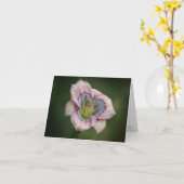 H. Himmlische Blues-Anmerkungs-Karte Karte (Gelbe Blume)