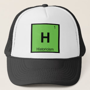 H - Historismus Philosophie Chemie Symbol Truckerkappe