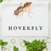 "H" Hoverfly Geschirrtuch (Gefaltet)