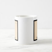 H - Hummus Aperitif-Chemie-Periodensystem Kaffeetasse (Mittel)