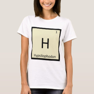 H - Hypsilophodon Dinosaur Chemie Element T-Shirt