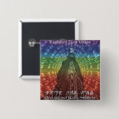 H.I.M. Haile Selassie I: Licht der Welt Button (Vorne & Hinten)