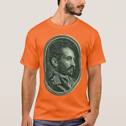 H.I.M. Haile Selassie I, Ras Tafari, Äthiopien T-Shirt (Vorderseite)