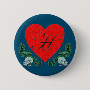 H im Herzen Button