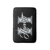 H Imitate Diamond Monogram Badematte (Vorderseite Vertikal)