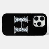 H Imitate Diamond Monogram Case-Mate iPhone Hülle (Rückseite (Horizontal))