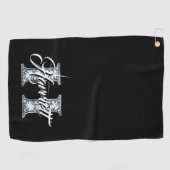 H Imitate Diamond Monogram Golfhandtuch (Horizontal)
