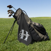 H Imitate Diamond Monogram Golfhandtuch (Gras)