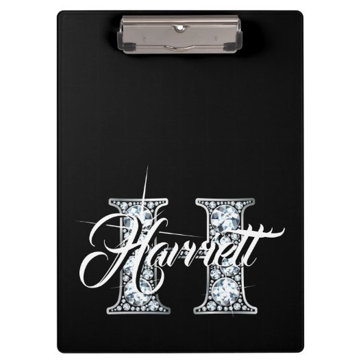 H Imitate Diamond Monogram Klemmbrett (Vorderseite)