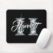 H Imitate Diamond Monogram Mousepad (Mit Mouse)