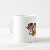 H ist für die Ernte der Maus Kaffeetasse (Vorderseite Links)