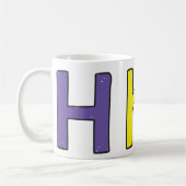 H ist für die Tasse im Haus (Links)