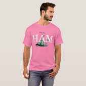 "H ist für HAM" | Alphabet-Design T-Shirt (Vorne ganz)
