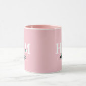 "H ist für HAM" | Alphabet-Design Tasse (Zentrum)