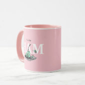 "H ist für HAM" | Alphabet-Design Tasse (Vorderseite Links)