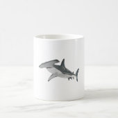 H ist für Hammerhead Shark Kaffeetasse (Mittel)