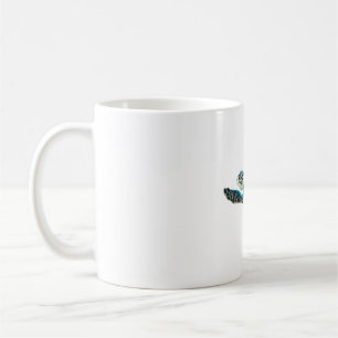 H ist für Hawksbill Turtle Kaffeetasse