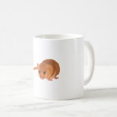 H ist für Hazel Dormouse Kaffeetasse (VorderseiteRechts)