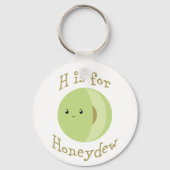 H ist für Honeydew Schlüsselanhänger (Vorderseite)