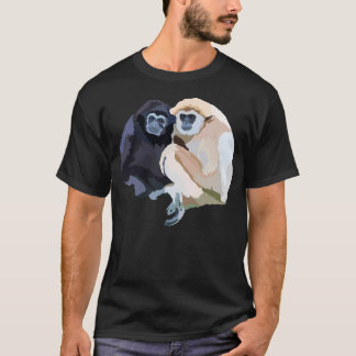 H ist für Hoolock Gibbon T-Shirt