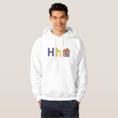 H ist für House Mens Hoodie (Vorne ganz)