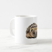 H ist für Igel Kaffeetasse (Vorderseite Links)