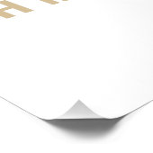 H ist für Igel Poster (Ecke)