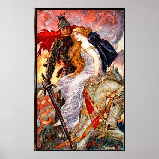 H J Ford Vintag Illustration Poster (Vorne)