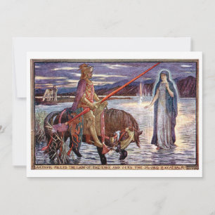 H J Ford Vintage-Illustration König Artus