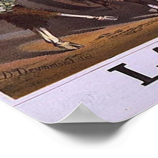 H & J Pfaff Bier Poster (Ecke)