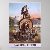 H & J Pfaff Bier Poster (Vorne)