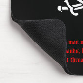 H. L. Mencken Piraten-Mauspad Mousepad (Ecke)