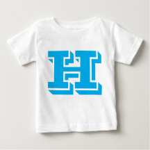 H Letter Design-T - Shirt