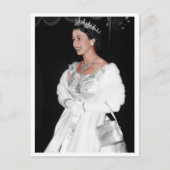 H. M. Elizabeth II., Königin Postkarte (Vorderseite)
