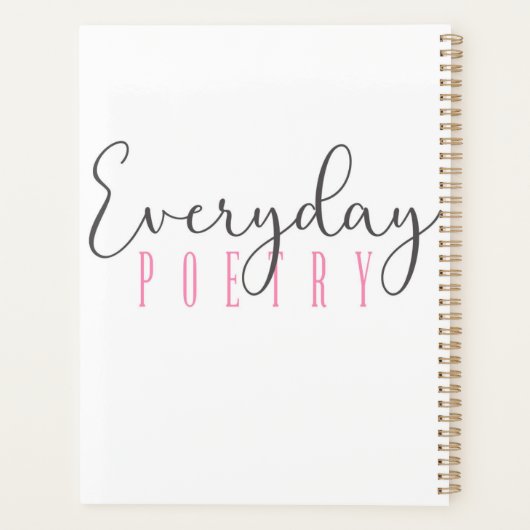 H&M-Planer Planer (Rückseite)