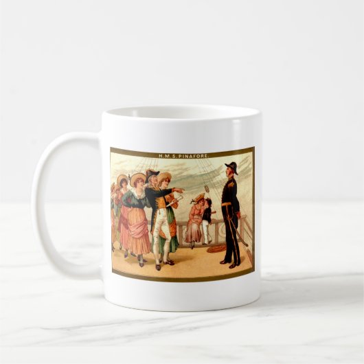 H.M.S. Kinderschürze Kaffeetasse (Links)