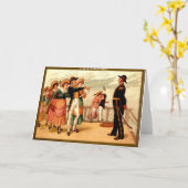 H.M.S. Kinderschürze Karte (Gelbe Blume)