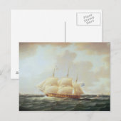 H.M.S. Minerva Postkarte (Vorne/Hinten)