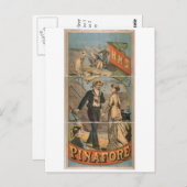 H.M.S. Pinaore Vintag Theater Postkarte (Vorne/Hinten)