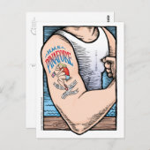 H.M.S. Postkarte (Vorne/Hinten)