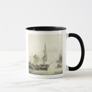 H.M.S. Sieg an der Schlacht von Trafalgar, 1805, ( Tasse