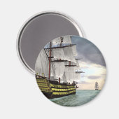 H M S Sieg Magnet (Vorderseite/Rückseite)