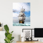 H M S Sieg Poster (Heimbüro)