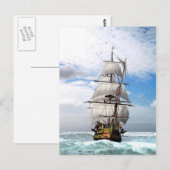 H M S Sieg Postkarte (Vorne/Hinten)